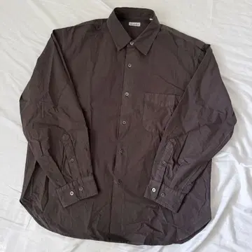 반값 이하 steven alan 23aw 완판템 셔츠 브라운 S