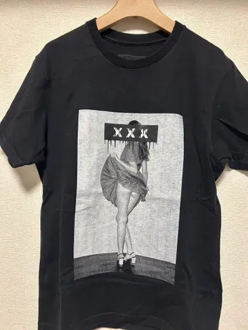 GOD SELECTION XXX 블랙 티셔츠 M 미란다 커