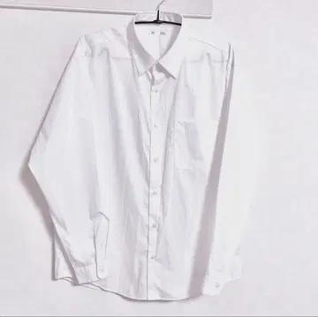 GU 지유 이지케어 브로드 셔츠 화이트 셔츠