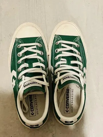 CONVERSE ALL STAR 스니커즈 그린 4