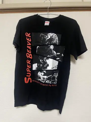 SUPER BEAVER 친구회 티셔츠 S 사이즈