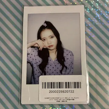 CUTIESTREET 마나베 나기사키 치쿠메이쿠업 계획 폴라로이드