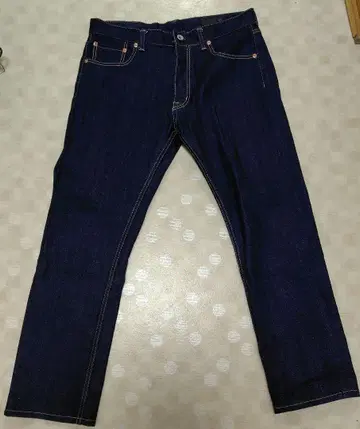 다크 블루 데님 팬츠