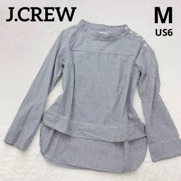 새상품급 J.CREW 제이크루 롱테일 스트라이프 셔츠 U.S