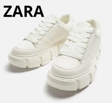 ZARA 자라 청키 밑창 스니커즈 40 26cm
