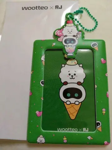 BTS JIN Wootteo X RJ 트레이딩 카드 케이스 BTS 진