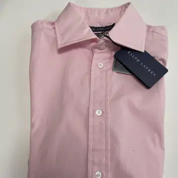 Ralph Lauren 핑크 슬림핏 긴팔 셔츠 택 포함 새상품