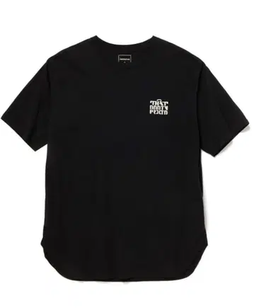 nonnative 자수 티셔츠 블랙