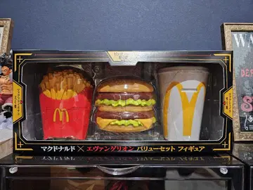맥도날드 에반게리온 밸류 세트 피규어