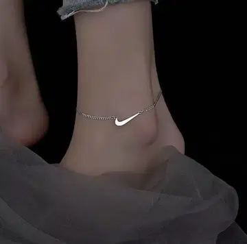 Nike 실버 발찌 조정 가능