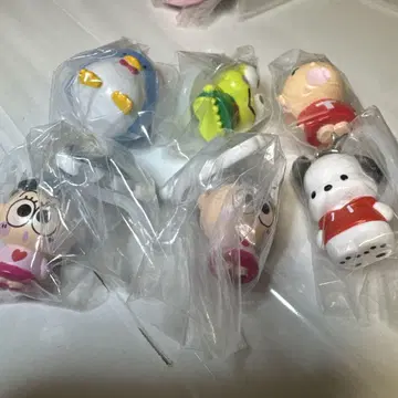 산리오 메지루시 액세서리 6개