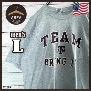 TEAM BRING IT 그레이 티셔츠 L 사이즈