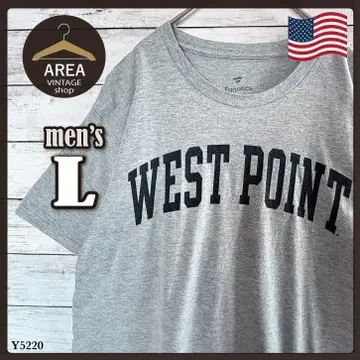 WEST POINT 티셔츠 L 사이즈 그레이