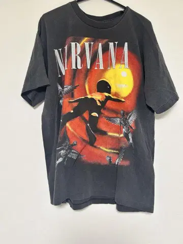 NIRVANA 1980년 제작 부트레그 티셔츠 L 사이즈