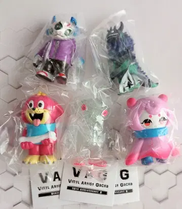 VAG 가챠 5종 세트