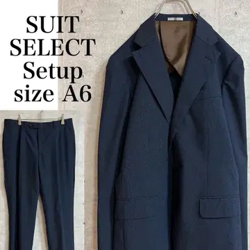SUIT SELECT 수트 셋업 네이비 사이즈 A6 M 남성용