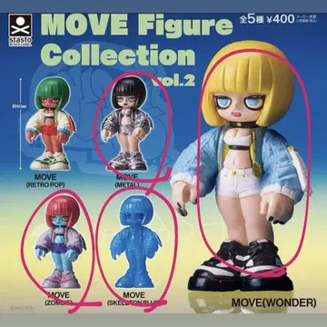 MOVE 피규어 컬렉션 Vol.2 4종 세트