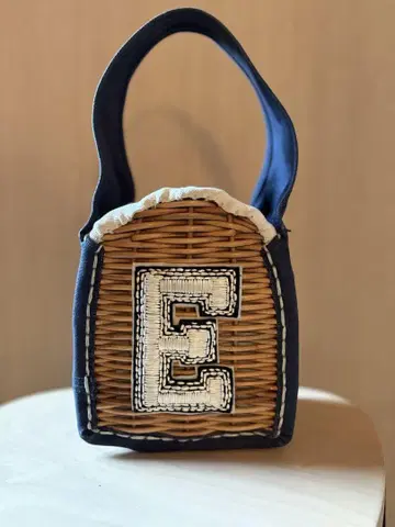 에바고스 ebagos 쇼핑 백 E 와펜 네이비 거울 포함