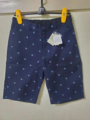 미사용 LAUNDRY 별 패턴 하프 팬츠