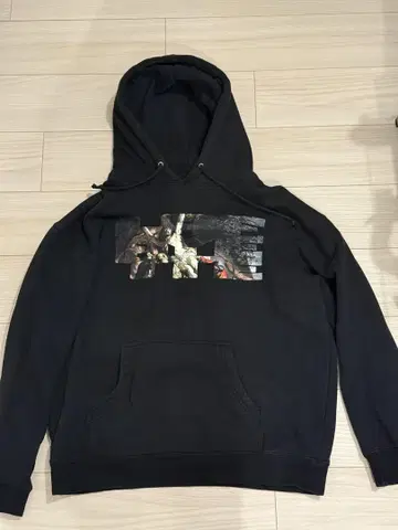 Lafayette XL 블랙 후드티 그래픽 프린트