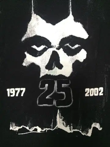 MISFITS 티셔츠 M 25주년 2002 MADE IN USA