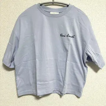 LACOSTE 라코스테 티셔츠 시그니처 와이드 숏 티셔츠