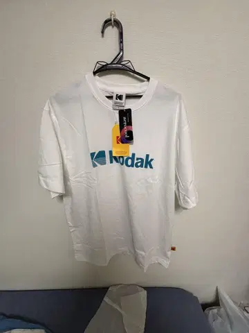 Kodak L 사이즈 화이트 티셔츠