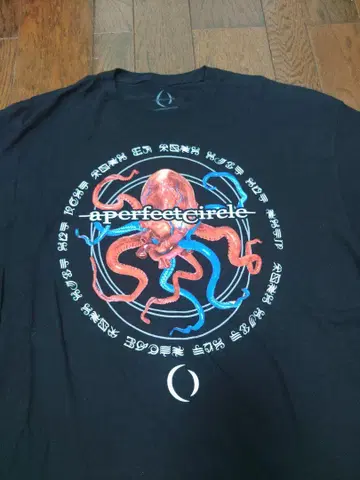 A PERFECT CIRCLE 스매싱 펌킨스 티셔츠 2XL