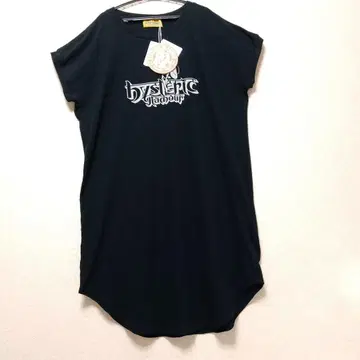 Hysteric Glamour 히스걸 티셔츠 원피스 노슬리브