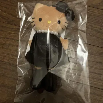 키티 GOGO 갸루 마스코트 블랙 드레스