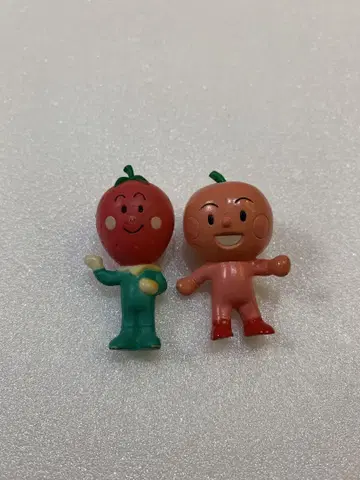호빵맨 뮤지엄 피규어 딸기, 사과 당시의 물건