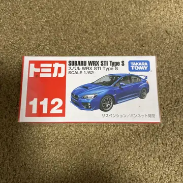 No.112 스바루 WRX STI Type S 미개봉 새상품 1대