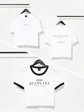 BLACKPINK] DEADLINE 티셔츠 세트