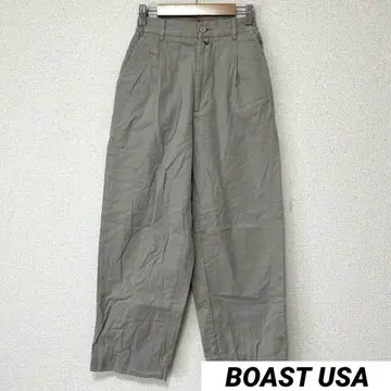 보스트 USA 와이드 팬츠 치노 팬츠 S 사이즈 하의 코튼