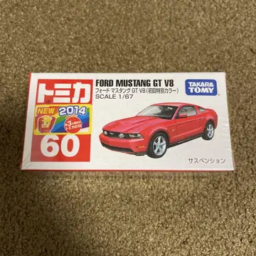 No.60 포드 머스탱 GT V8 첫 특별 색상 미개봉 새상품 1대