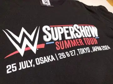 WWE SuperShow Summer Tour 2024 일본 대회 티셔츠