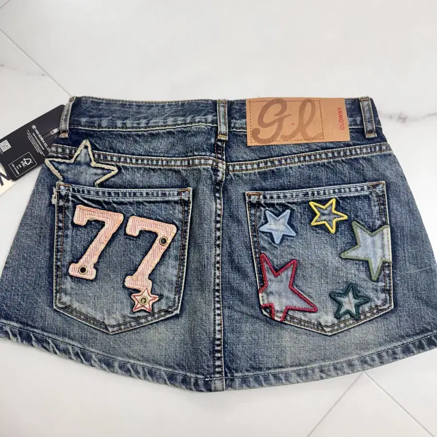 GLOWNY | 글로니 Glowny Western Mini Skirt on Bunjang Global