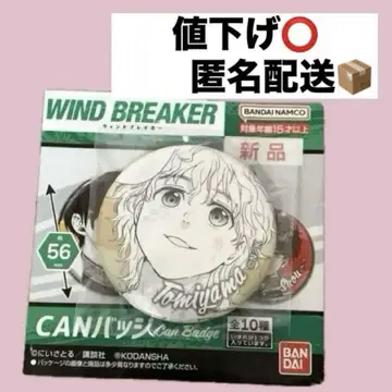 wind breaker 토끼귀 산 정향 캔뱃지 CAN 배지 윈브레 원작