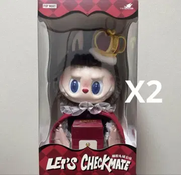 THE MONSTERS Let's Checkmate 봉제 인형 2개