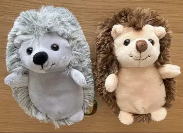 고슴도치 우니와 크리 봉제 인형 고슴도치 봉제 인형 총 2종 세트
