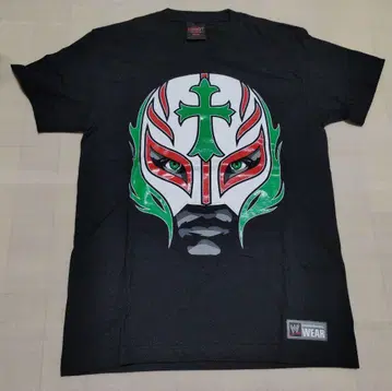 00s WWE 레이 미스테리오 빅 페이스 티셔츠