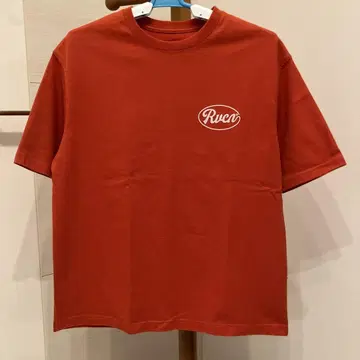 RVCA/루카 빅 실루엣 백 프린트 로고 티셔츠 S
