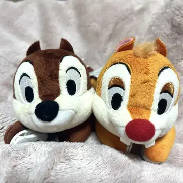 디즈니 칩 데일 어깨에 앉는 봉제 인형 택 포함 미사용