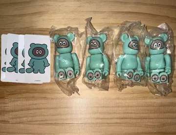 BE@RBRICK 베어브릭 시리즈 44 타누쿤 프렌즈 4개 세트