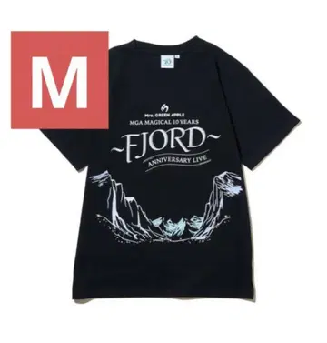 FJORD 미세스 LIVE 로고 티셔츠 (M 사이즈)