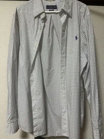 Ralph Lauren 체크 무늬 긴팔 셔츠