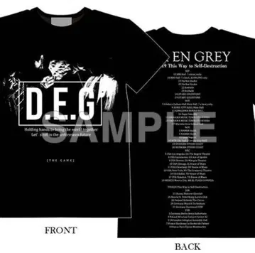 DIR EN GREY TOUR2019. 티셔츠 XL