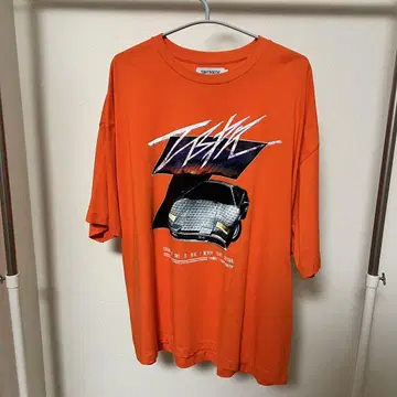 TIGHTBOOTH INITIAL T 티셔츠 오렌지