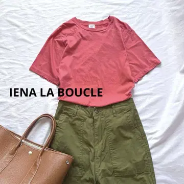 IENA LA BOUCLE 21ss 하이 게이지 티셔츠 이에나 반팔