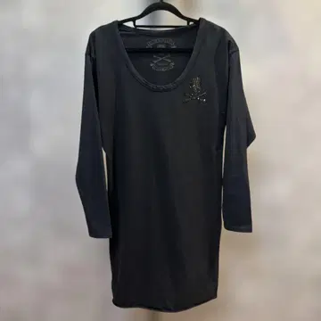 Roen 블랙 롱 슬리브 원피스